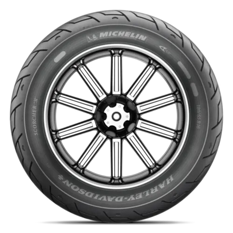 PNEU 130/80 B 17 M/C 65H SCORCHER 31 F TL/TT MICHELIN - Imagem Secundária
