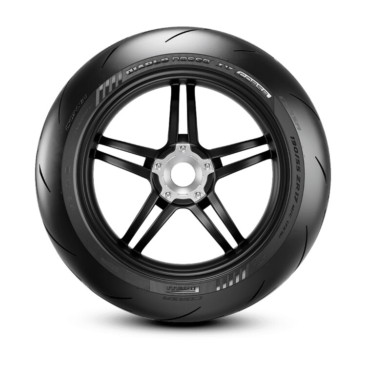 PNEU 180/55 ZR 17 M/C (73W) TL DIABLO ROSSO IV CORSA PIRELLI - Imagem Secundária