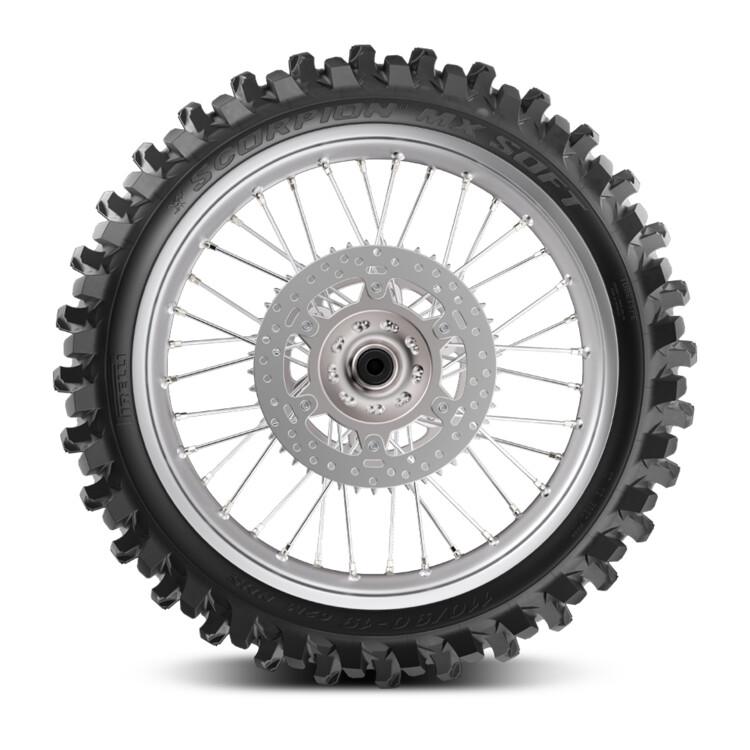 PNEU 80/100 - 12 NHS 50M SCORPION MX SOFT PIRELLI - Imagem Secundária