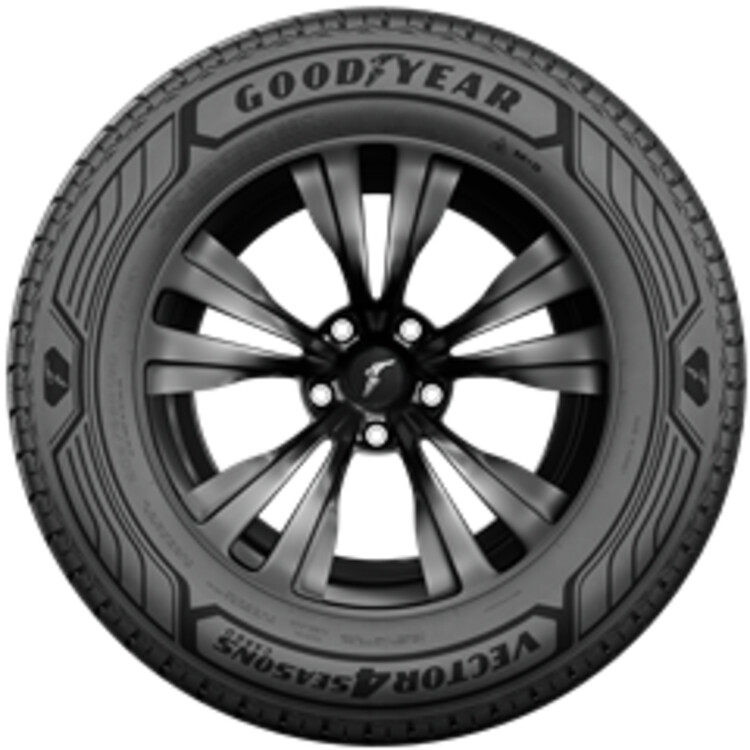 PNEU 205/75R16C 110/108R VEC 4SEASONS CARG GOODYEAR - Imagem Secundária