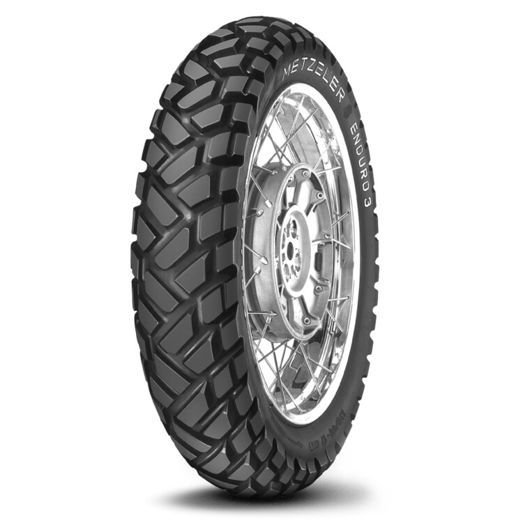 PNEU 120/80 - 18 M/C 62S DP TT ENDURO 3 SAHARA METZELER - Imagem Secundária