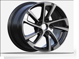 JANTE BK937 6.5X16 ET50 5X114.3 BLACK POLISHED 66.1 - Imagem Secundária