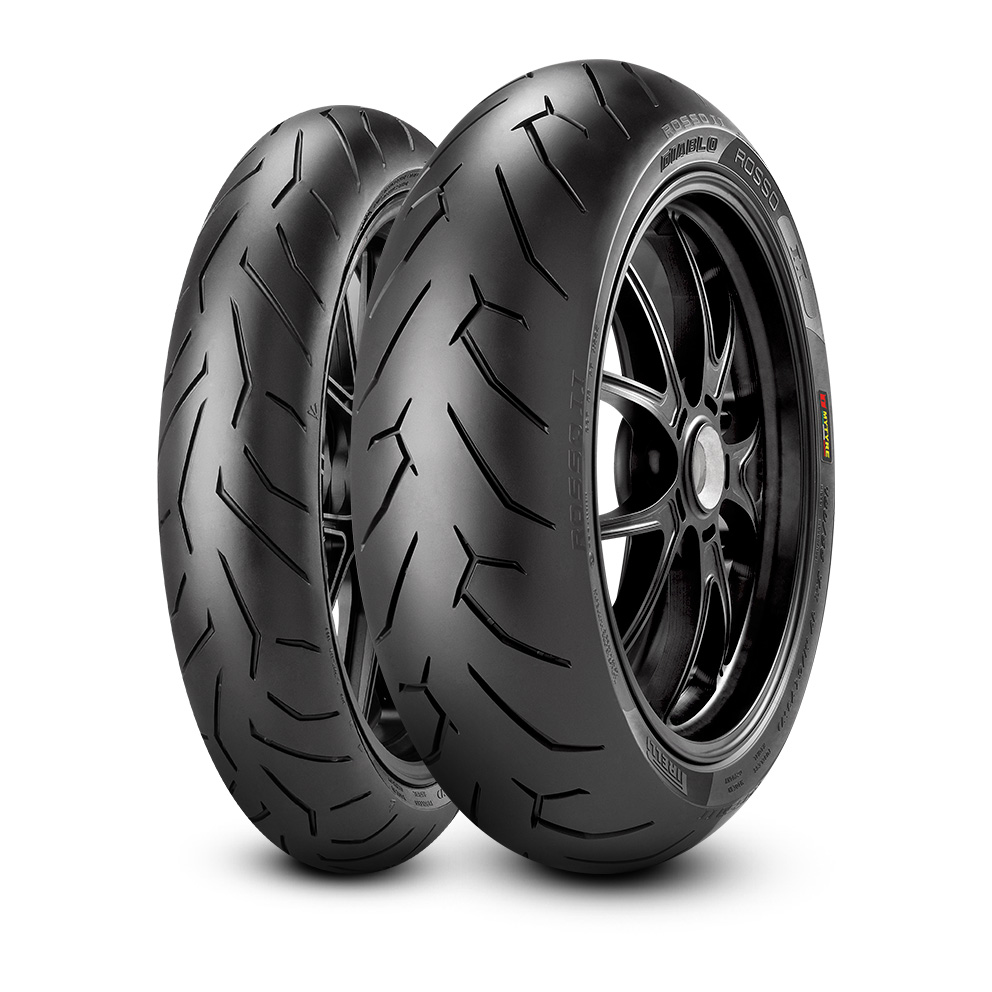 PNEU 120/60R17 55H DIABLO ROSSOII F PIRELLI - Imagem Secundária
