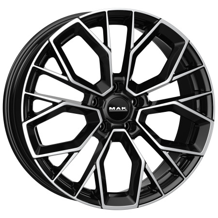 JANTE MAK STILO 7,5x18 ET39 5x100 BLACK MIRROR 57,1