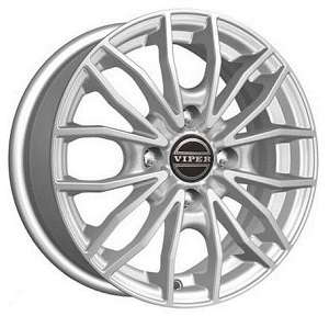 JANTE VIPER 5,5 X14 ET38 4X100  FARO Silver 67.1 - Imagem Secundária 1