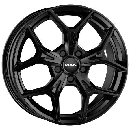 JANTE MAK EPICA 6,5x17 ET45 5x114,3 GLOSS BLACK 60,1 - Imagem Secundária 1