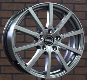 JANTE VIPER 7X17 ET40  5X114,3  BERLIN SILVER 66.1 - Imagem Secundária 1