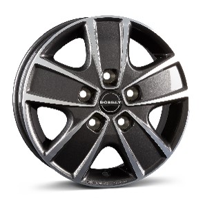 JANTE BORBET CWG 6X16 ET68 5X118 MISTRAL ANTHRACITE POLISHED 71,1 - Imagem Secundária 1