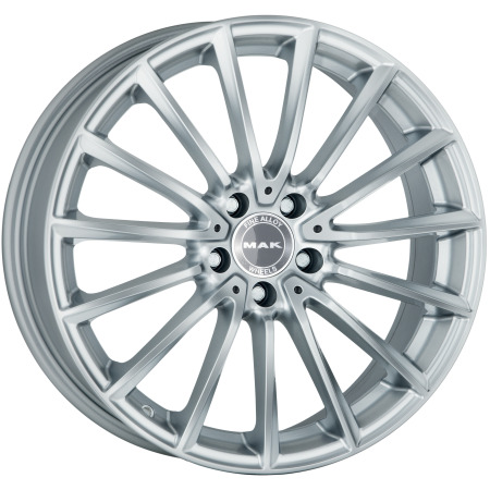 JANTE MAK KOMET 8x20 ET40 5x112 SILVER 66,6 - Imagem Secundária 1