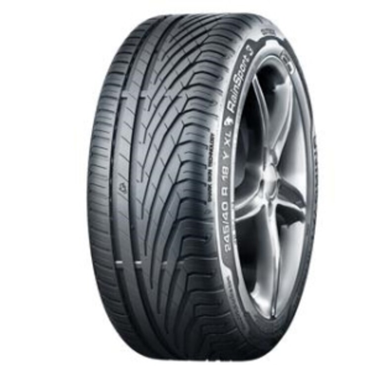 PNEU 225/45R17 91W FR RainSport 3 SSR UNIROYAL - Imagem Secundária 1