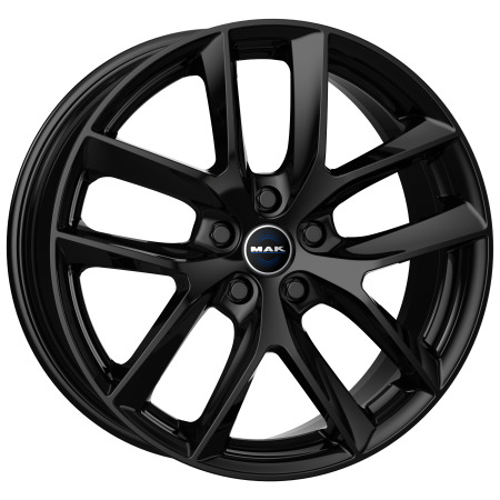 JANTE MAK VOLTAGE 8,5x19 ET40 5x114,3 GLOSS BLACK 64,1 - Imagem Secundária 1