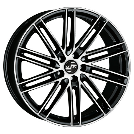 JANTE MAK LEIPZIG-D 11x22 ET47 5x130 GLOSS BLACK 66,45 - Imagem Secundária 1