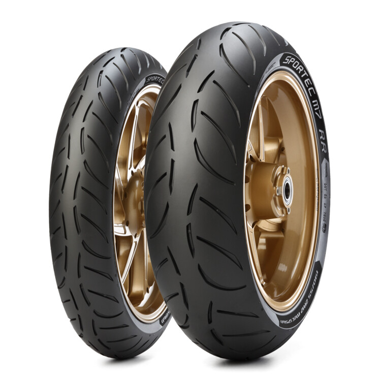 PNEU 130/70 ZR 16 M/C (61W) TL SPORTEC M7 RR METZELER - Imagem Secundária 1