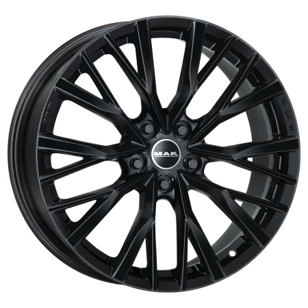 JANTE MAK KENT 8,5x20 ET38 5x120 GLOSS BLACK 72,6 - Imagem Secundária 1