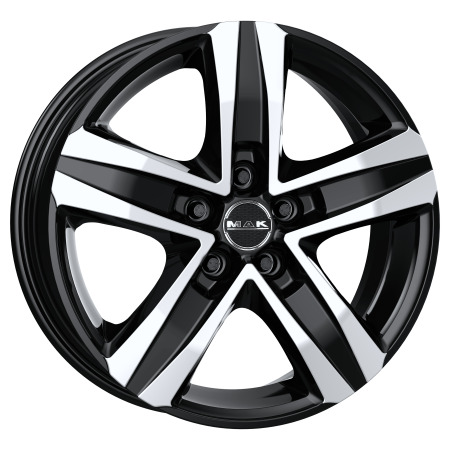 JANTE MAK STONE5 6,5x16 ET65 5x118 BLACK MIRROR 71,1 - Imagem Secundária 1