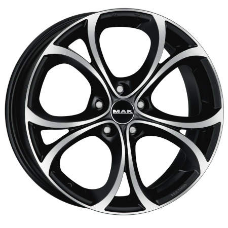 JANTE MAK LARIO 7,5x17 ET39 5x110 BLACK MIRROR 65,1 - Imagem Secundária 1