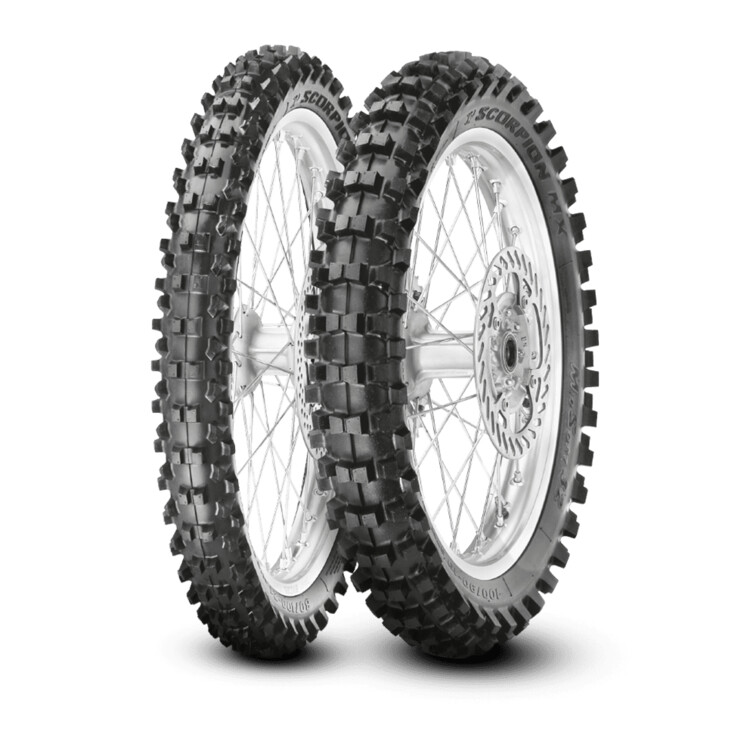 PNEU 70/100 - 19 NHS 42M SCORPION MX32 MID SOFT PIRELLI - Imagem Secundária 1