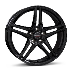 JANTE BORBET XRT 8,5X19 ET35 5X112 BLACK GLOSSY 72,5 - Imagem Secundária 1