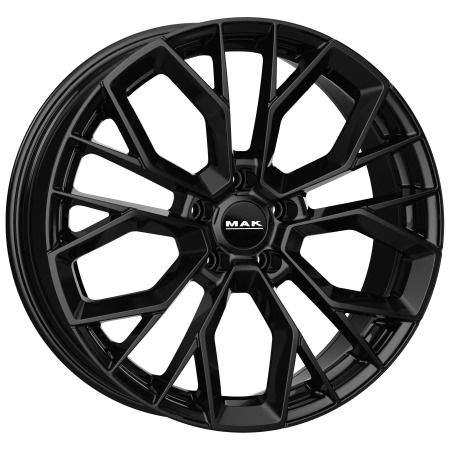JANTE MAK STILO-D 9,5x19 ET42 5x110 GLOSS BLACK 65,1 - Imagem Secundária 1