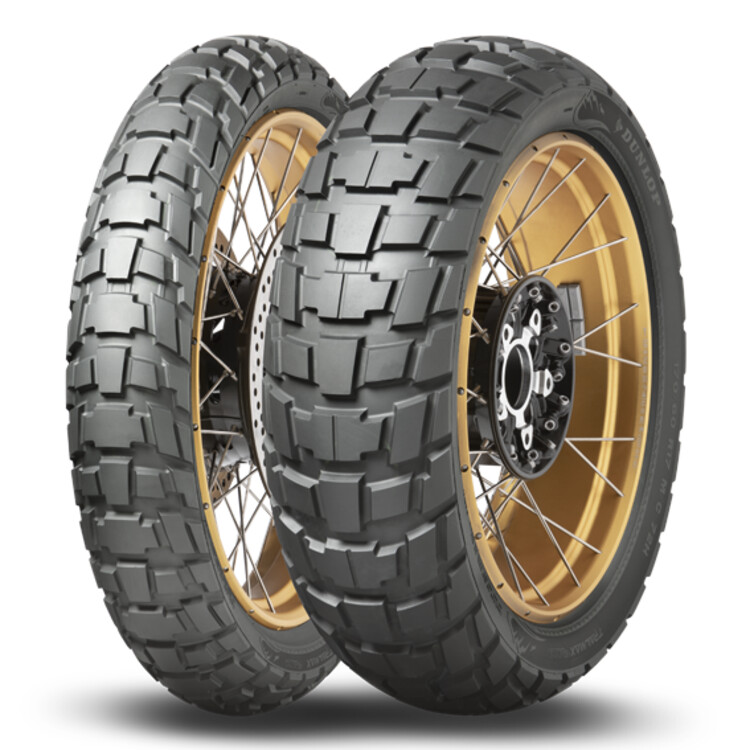 PNEU 130/80-17 65S M+S TL TRX RAID DUNLOP - Imagem Secundária 1