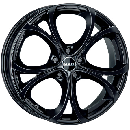 JANTE MAK LARIO 10x20 ET34 5x110 GLOSS BLACK 65,1 - Imagem Secundária 1