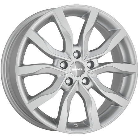 JANTE MAK HIGHLANDS 9,5x20 ET53 5x120 SILVER 72,6 - Imagem Secundária 1