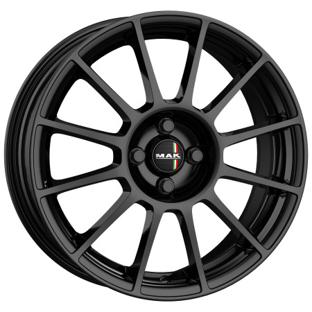 JANTE MAK HAVALON 7x17 ET35 4x98 GLOSS BLACK 58,1 - Imagem Secundária 1