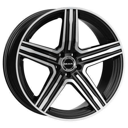 JANTE MAK LEWIS 8x20 ET30 5x112 BLACK MIRROR 66,6