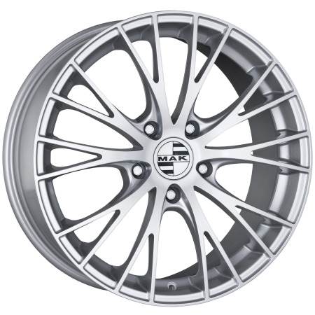 JANTE MAK RENNEN 8x18 ET50 5x112 SILVER 57,1 - Imagem Secundária 1
