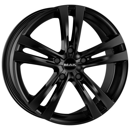 JANTE MAK ZENITH 8x17 ET35 5x108 GLOSS BLACK 72 - Imagem Secundária 1