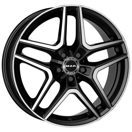 JANTE MAK AURUM 8x19 ET48 5x112 BLACK MIRROR 66,6