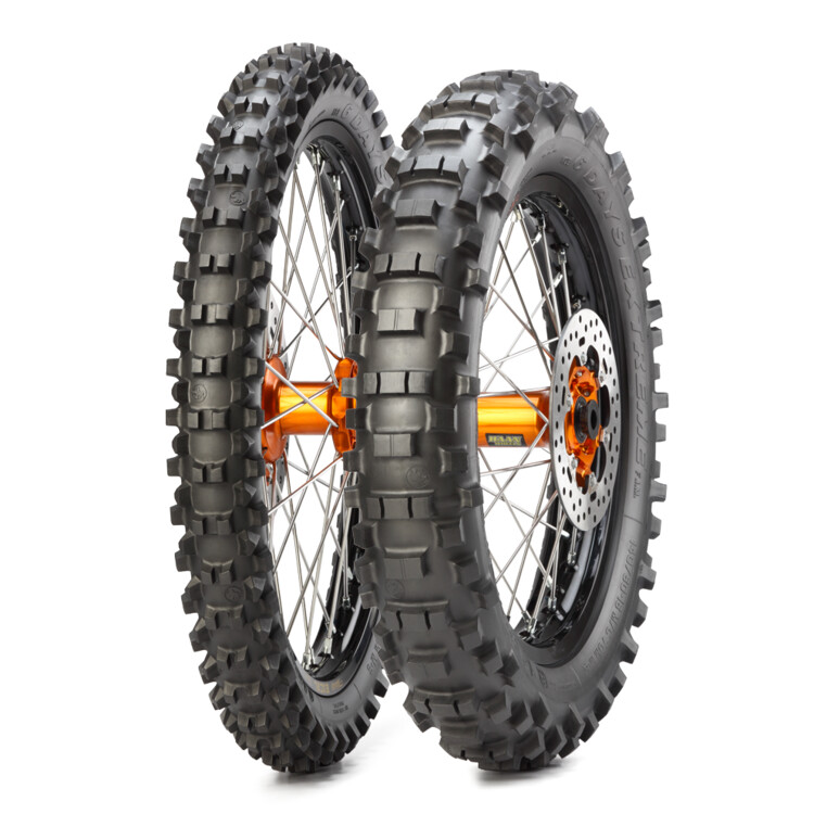 PNEU 90/90 - 21 M/C 54M M+S MCE 6 DAYS EXTREME METZELER - Imagem Secundária 1