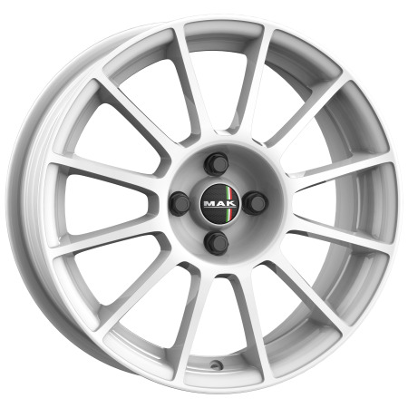 JANTE MAK HAVALON 7,5x18 ET33 4x100 GLOSS WHITE 72 - Imagem Secundária 1