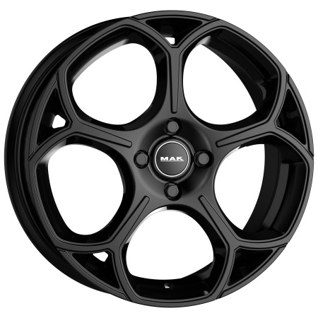 JANTE MAK MONZA 7,5x18 ET42 5x108 GLOSS BLACK 65,1 - Imagem Secundária 1