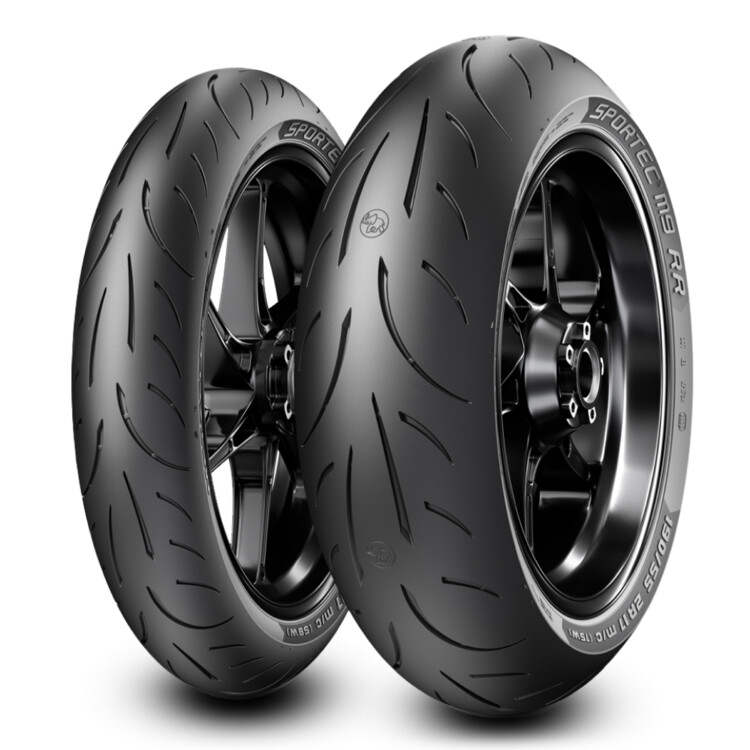 PNEU 200/55 ZR 17 M/C (78W) TL SPORTEC M9 RR METZELER - Imagem Secundária 1
