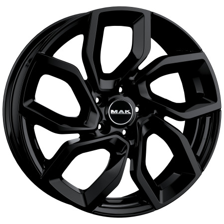 JANTE MAK APOLLO 7,5x17 ET45 5x108 GLOSS BLACK 65,1 - Imagem Secundária 1