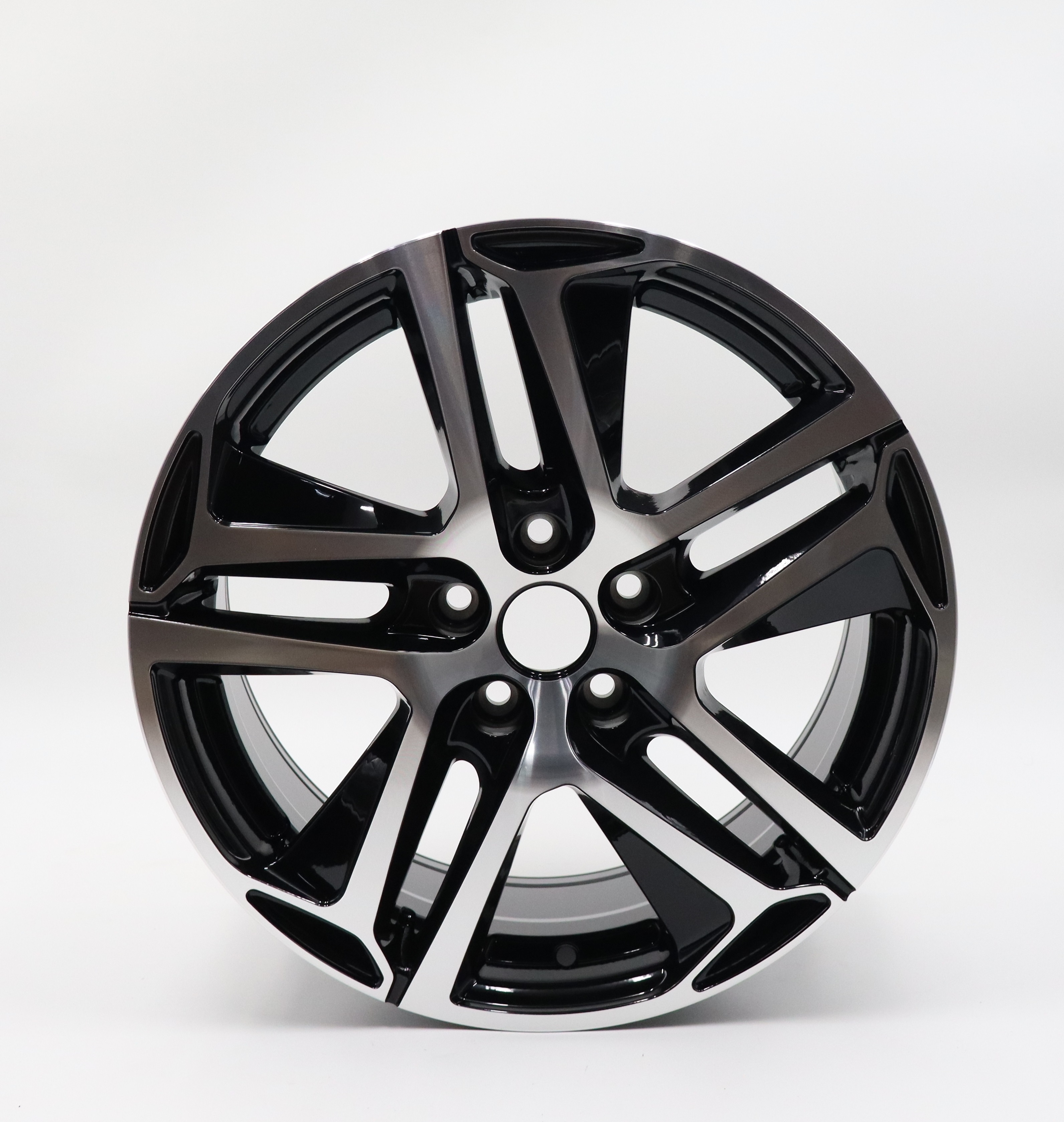 JANTE 5516 7,5X17 ET44 5X108 BLACK POLISHED 65.1 - Imagem Secundária 1