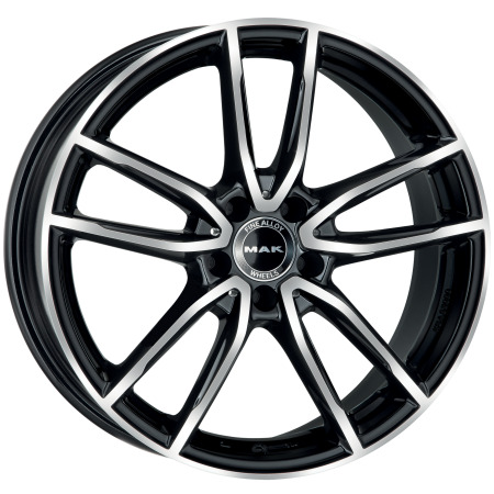 JANTE MAK EVO 9x18 ET50 5x112 BLACK MIRROR 66,6 - Imagem Secundária 1