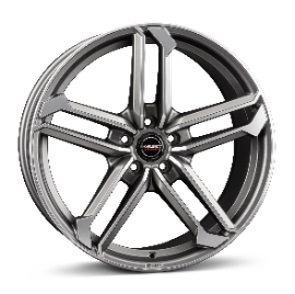 JANTE BORBET ATX 8,5X20 ET35 5X112 GRAPHITE POLISHED MATT 66,5