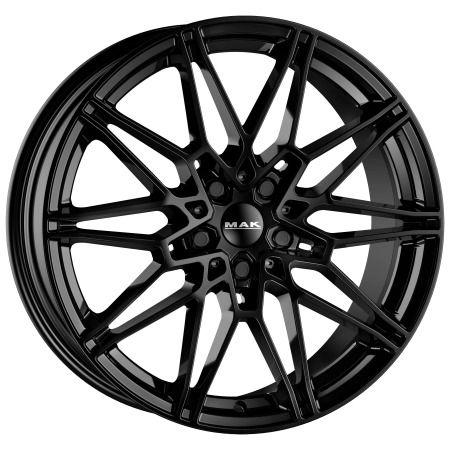 JANTE MAK KOENIG 8x20 ET25 5x112 GLOSS BLACK 66,6 - Imagem Secundária 1