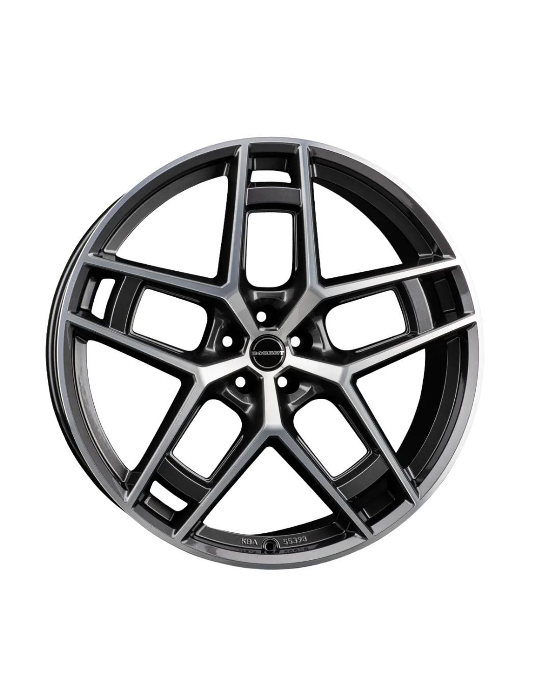 JANTE BORBET XE1 8x18 ET48 5x108 black polished glossy 65,1