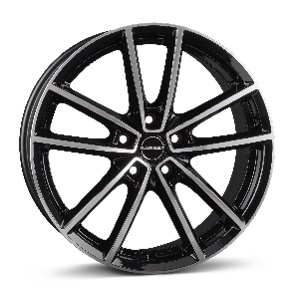 JANTE BORBET W 8,5X21 ET49 5X114,3 BLACK POLISHED GLOSSY 72,5 - Imagem Secundária 1