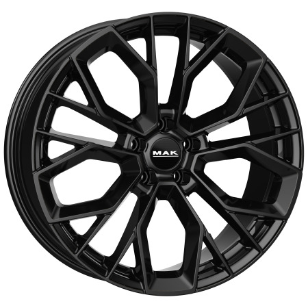 JANTE MAK STILO 8,5x20 ET27 5x112 GLOSS BLACK 76 - Imagem Secundária 1