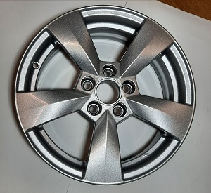 JANTE VIPER 6X15 ET38 5X100 700 ( R163) SILVER 57.1 - Imagem Secundária 1