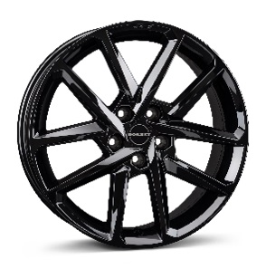 JANTE BORBET N 8X19 ET48 5X112 BLACK GLOSSY 66,6 - Imagem Secundária 1