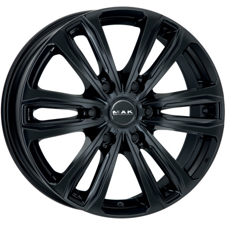 JANTE MAK SAFARI6 7,5x17 ET25 6x139,7 GLOSS BLACK 106,2 - Imagem Secundária 1