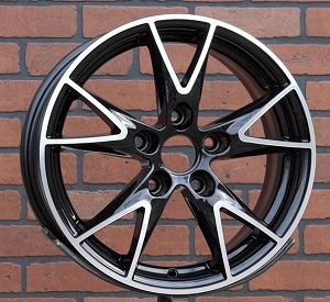 JANTE VIPER 6.5X15 ET50 5X108 NEW YORK Black Polish 67.1 - Imagem Secundária 1