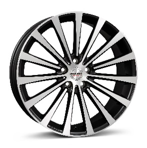 JANTE BORBET FB2DC 9x20 ET30 5x112 black polished matt 72,5 - Imagem Secundária 1