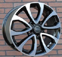 JANTE VIPER 7X17 ET47 5X114,3 N623  BLACK POLISHED 66,1 - Imagem Secundária 1