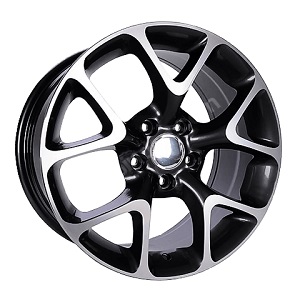 JANTE BK518 8X18 ET35 5X120 BLACK POLISHED 67.1 - Imagem Secundária 1